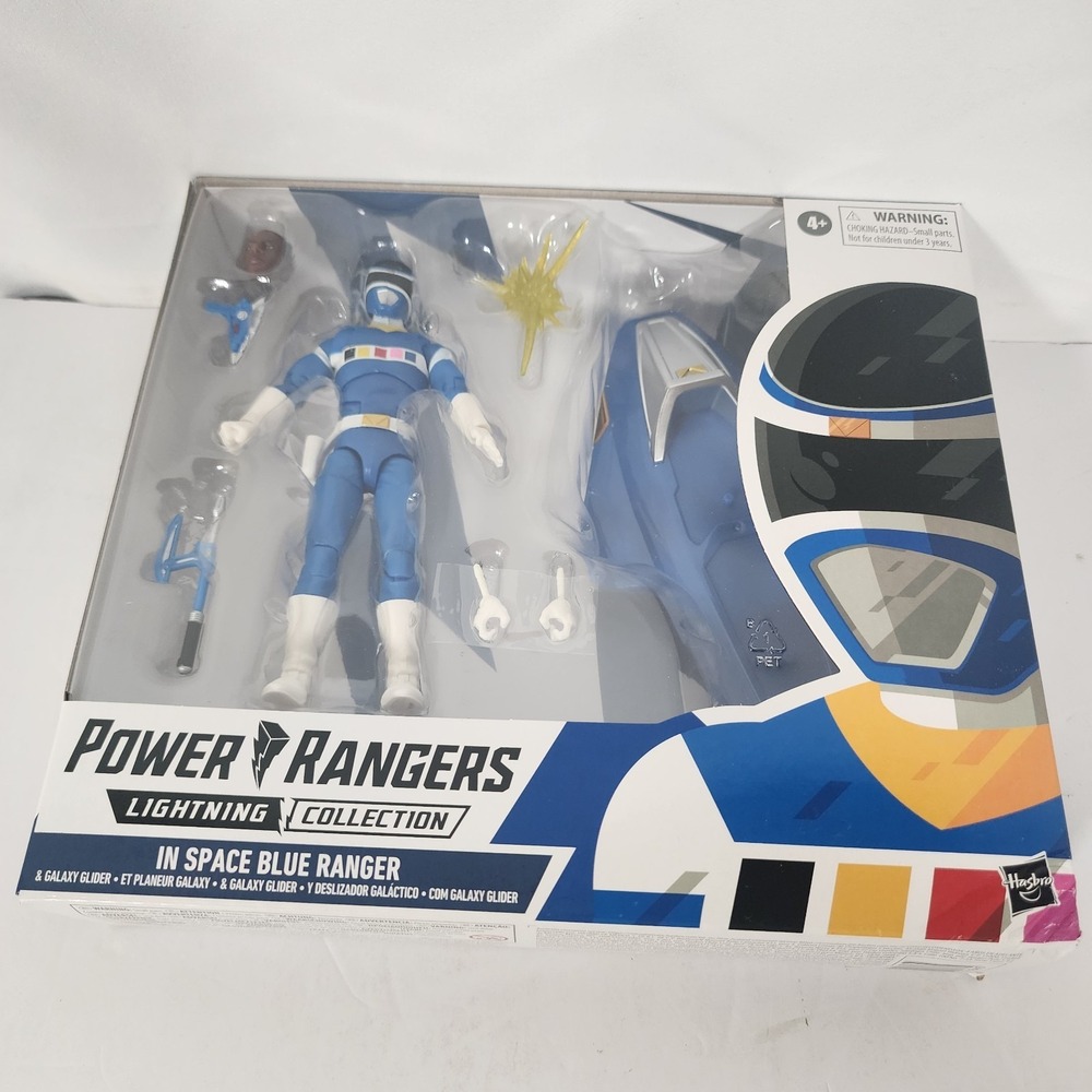 Power Rangers Lightning Collection In Space Blue Ranger Galaxy Glider NIB